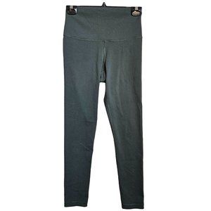 TnAction Aritzia Green Stretch High Rise Leggings Women Size M Yoga Activewear